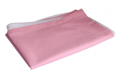 Povlak na polštář růžovo-bílý