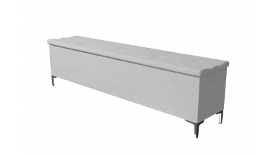 Čalouněný taburet CLAUDIA prošívaný 200 cm, MATERASSO