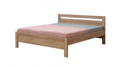 Manželská postel KARLO Klasik, 180x200, buk jádrový