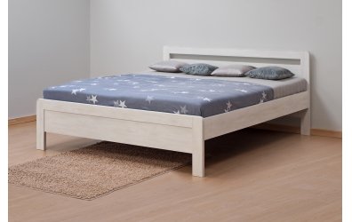 Manželská postel KARLO Klasik, 180x200, dub cink