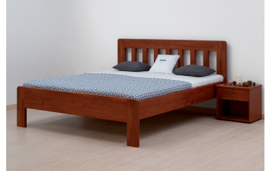 Manželská postel ELLA Dream, 160x200, dub cink