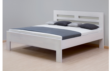 Manželská postel ELLA Harmony, 160x200, dub cink