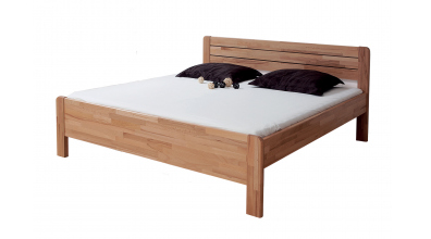 Manželská postel SOFI Lux, 160x200, buk jádrový