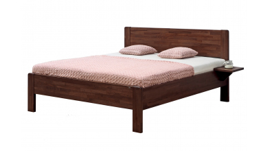 Manželská postel SOFI XL, 140x200, buk jádrový