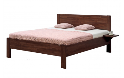 Manželská postel SOFI XL, 160x200, dub cink