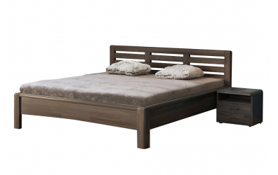 Manželská postel VIOLA, 160x200, buk jádrový