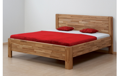 Manželská postel ADRIANA Family, 160x200, dub cink