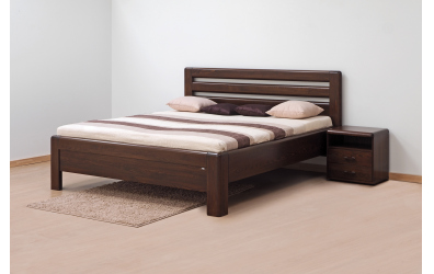 Manželská postel ADRIANA Lux, 140x200, buk