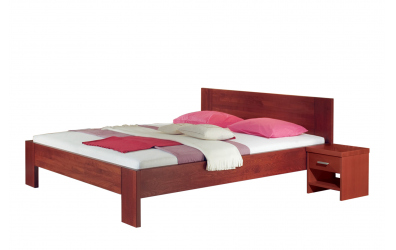 Manželská postel LENA 140x200, buk, FMP Lignum