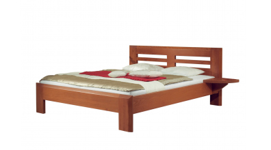 Manželská postel TATIANA 140x200, buk, FMP Lignum