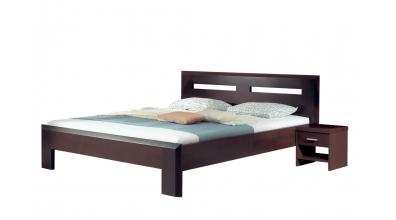 Manželská postel TIMEA 140x200, buk, FMP Lignum