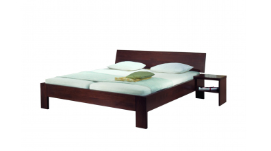 Manželská postel STELA 200x200, buk jádrový, FMP Lignum
