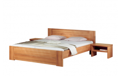 Manželská postel ROMANA 140x200, buk, FMP Lignum