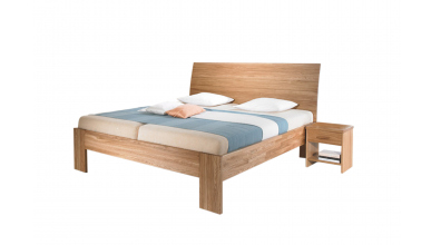 Manželská postel CALINDA 160x200, buk, FMP Lignum