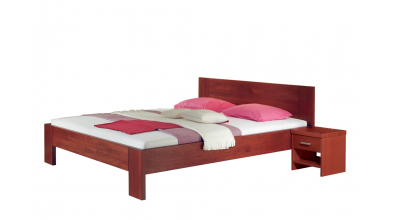 Manželská postel LENA 160x200, dub, FMP Lignum