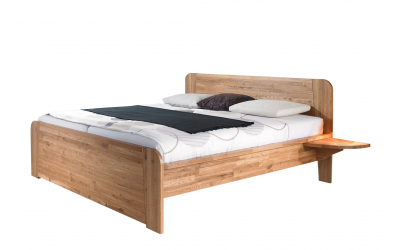 Manželská postel BRITA 160x200, dub, FMP Lignum