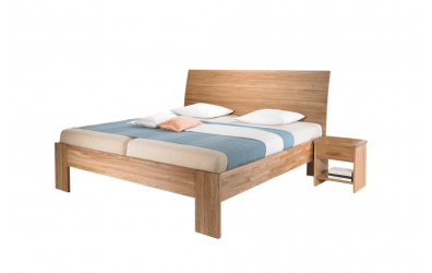 Manželská postel CALINDA 160x200, dub, FMP Lignum