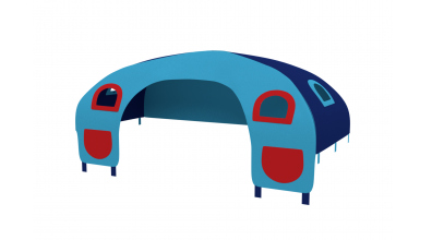 Domeček stan pro zábranu C - tyrkysovo modrý