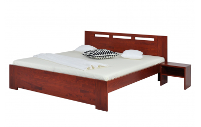 Manželská postel VALENCIA 160 cm buk cink