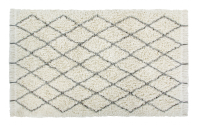 Vlněný koberec LORENA CANALS kosočtverce střapce, XL