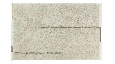 Vlněný koberec LORENA CANALS šedý proužek, XL